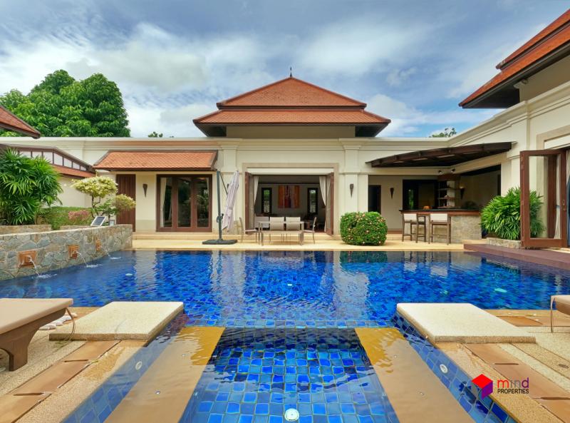 Luxury Tropical Sai Taan Villa near Bangtao beach.